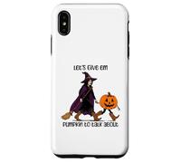 Donnons-Moi Quelque Chose à dire à Propos de Pumpkin Witch Coque pour iPhone XS Max