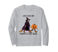 Donnons-Moi Quelque Chose à dire à Propos de Pumpkin Witch Manche Longue