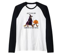 Donnons-Moi Quelque Chose à dire à Propos de Pumpkin Witch Manche Raglan