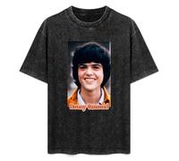 Donny Osmond Men's T-Shirt Graphic Shirts Unisex Black Tee L