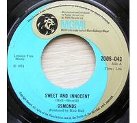 DONNY OSMOND - sweet & innocent 45 rpm single