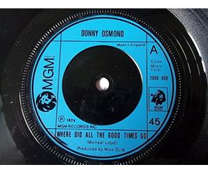 Donny Osmond - Where Did All The Good Times Go