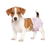 Dono Couches jetables pour Chien Femelle, Couches pour Chiot, avec Technologie Flash Dry Gel pour Chiot, Anti-Fuite pour Chien en Chaleur, miction Excessive, Incontinence, Dressage, Taille S