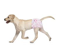 Dono Couches jetables pour Chien Femelle, Pantalon Chauffant pour Chien Femelle, Couches pour Chiot, Couches Anti-Fuite pour Chat en Chaleur, miction Excessive, Incontinence, entraînement, Taille L