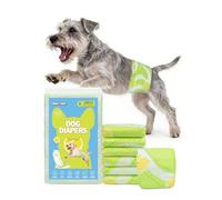 Dono Lot de 20 couches jetables pour chien mâle Taille S