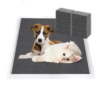 Dono Lot de 50 tapis de dressage pour chiot avec languettes adhésives - Tapis de toilette pour petits chiens, lapins, cochons d'Inde, chiot - Pour cage, voiture, maison - 83 x 114,3 cm