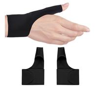DONOONIS 2 Bandages Pour Le Pouce Droit Et Gauche, Bandage Pour L'articulation De La Selle Du Pouce, Bandage Pour Le Pouce Gauche, Orthèse Pour Le Pouce Droit, Attelle Pour Le Pouce Droit