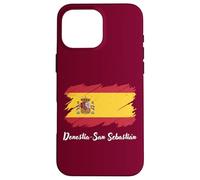 Donostia-San Sebastián Espagne, Drapeau Espagnol, Donostia-San Coque pour iPhone 16 Pro Max