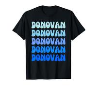 Donovan Name Minimalist Design T-Shirt