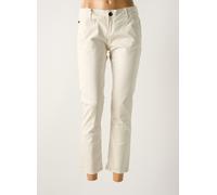 donovan pantalons femme de couleur beige W24