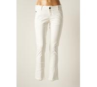 donovan pantalons femme de couleur blanc W24