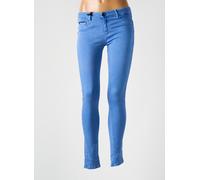 donovan pantalons femme de couleur bleu W28