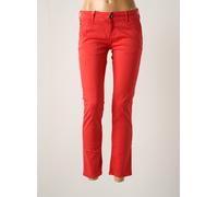 donovan pantalons femme de couleur rouge W28