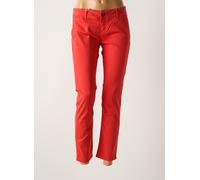 donovan pantalons femme de couleur rouge W31