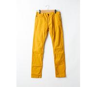 donovan pantalons homme de couleur jaune