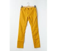 donovan pantalons homme de couleur jaune W27