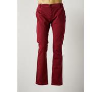 donovan pantalons homme de couleur rouge