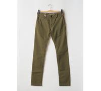 donovan pantalons homme de couleur vert W26