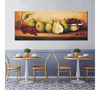 Donpeer Diamant Painting 5D Fruits Nature Morte,Broderie Diamant kit Peinture Numero Adulte Strass Art Dots,100x50cm Grand format Diamond Painting Complet Enfant,Canevas Tableau Maison Décor Murale