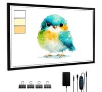 DONPODER A1 Tablette Lumineuse pour Diamant Malerie, Tablette Lumineuse Dessin Dimmable, Tablette Dessin Lumineuse pour Tracer et Peindre, Table Lumineuse pour Dessin, Tablette à Dessin Lumineuse