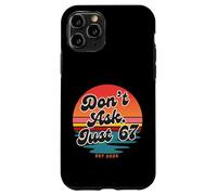 Don't Ask Just 67 Funny Six Seven Meme Retro Design Coque pour iPhone 11 Pro