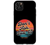 Don't Ask Just 67 Funny Six Seven Meme Retro Design Coque pour iPhone 11 Pro Max
