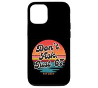 Don't Ask Just 67 Funny Six Seven Meme Retro Design Coque pour iPhone 12/12 Pro
