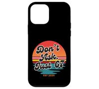 Don't Ask Just 67 Funny Six Seven Meme Retro Design Coque pour iPhone 12 Mini
