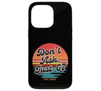 Don't Ask Just 67 Funny Six Seven Meme Retro Design Coque pour iPhone 13 Pro