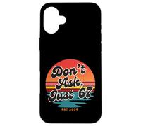 Don't Ask Just 67 Funny Six Seven Meme Retro Design Coque pour iPhone 16 Plus