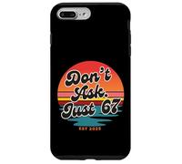 Don't Ask Just 67 Funny Six Seven Meme Retro Design Coque pour iPhone 7 Plus/8 Plus