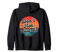 Don't Ask Just 67 Funny Six Seven Meme Retro Design Sweat à Capuche