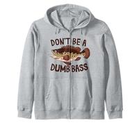 Don't Be A Dumb Bass Tenue De Pêcheur Et De Pêcheur À La Sweat à Capuche