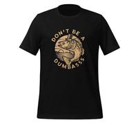 Don't Be A Dumbass Funny Fishing Lovers T-shirt unisexe pour adulte, Noir , 3XL