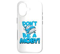 Don't Be A Moby | Humour littéraire drôle Baleine, Rat de bibliothèque Coque pour iPhone 17