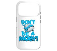 Don't Be A Moby | Humour littéraire drôle Baleine, Rat de bibliothèque Coque pour iPhone 17 Pro