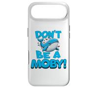 Don't Be A Moby | Humour littéraire drôle Baleine, Rat de bibliothèque Coque pour iPhone Air