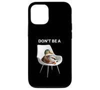 Don't Be A Sitting Duck Silly Pun Humour pour Les Amoureux des Animaux Coque pour iPhone 12/12 Pro