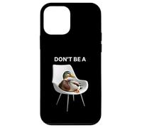 Don't Be A Sitting Duck Silly Pun Humour pour Les Amoureux des Animaux Coque pour iPhone 12 Mini