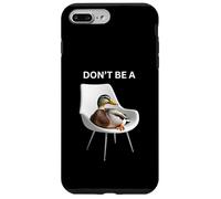 Don't Be A Sitting Duck Silly Pun Humour pour Les Amoureux des Animaux Coque pour iPhone 7 Plus/8 Plus