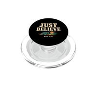 Don't Be Afraid Just Believe Mark 5:36 Sea Turtle Faith PopSockets PopGrip pour MagSafe