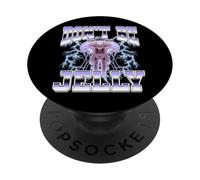 Don't Be Jelly Jellyfish Ocean Sea Style années 90 Bootleg PopSockets PopGrip Adhésif