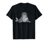 Dont Be Part of The Problem Funny Seal Art T-Shirt