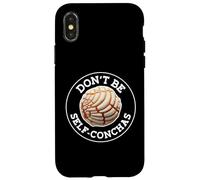 Don't Be Self Conchas Pan Dulce Mexicain Latina Mujer Concha Coque pour iPhone X/XS