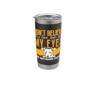 Don't Believe The Lies Dog Lovers Animal de compagnie Lévrier Racing Gobelet isotherme en acier inoxydable double paroi