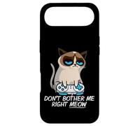 Don't Bother Me Right Meow Funny Sarcastic Gaming Cat Meme Coque pour iPhone Air