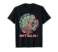 Don't Call Me Antisocial Funny Introverti Life Social Anxiety T-Shirt