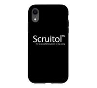 Don't Care Drug Scuitol Funny Sarcastic Screw It All Coque pour iPhone XR