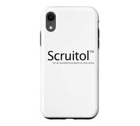 Don't Care Drug Scuitol Funny Sarcastic Screw It All Coque pour iPhone XR