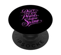 Dont Cast Your Pearls Before Swine Bible Verse Écriture Dieu PopSockets PopGrip Adhésif